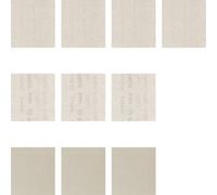 Bosch Sanding sheets EXPERT M480 Net Set 115 x107mm G 80/120/180 10pc 2608901666