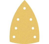 Bosch Sandpaper 50 pieces Grit 80 150x100mm Fast Hook and Loop Attach