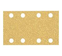 Bosch Sandpaper Grit40 133x80mm with Hook and Loop 50Pack 2608901660