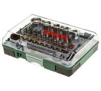 BOSCH SCREWDRIVER SET WITH SOCKET & RATCHET 27PCS 1/4 DRIVE [2607017160]