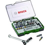 Bosch Screwdriving Set with Mini Ratchet 27 Pieces socket screwdriver manual NEW