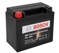 Bosch FA104 - AGM Motorcycle Battery - 12V 180A 10Ah - Suitable for Motorcycles, Motorbikes, Enduros, Scooters, Quads, Jet Skis - Compatible M6014, BTX12-BS, BTX12