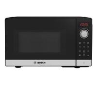 Bosch FEL023MS2 Series 2 Microwave, 26 x 44 cm, 800 W, 27 cm Rotating Plate, Hinge on the left, AutoPilot 8, 8 Automatic Programs, Support for Cleaning, LED Touch Screen, Stainless Steel