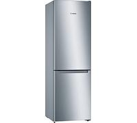 Bosch Serie 2 KGN33NLEB fridge-freezer Freestanding 282 L E Stainless steel
