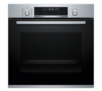 Bosch Serie 4 Hbg5585S6B Built-In Single Oven - Steel & Black Stainless Steel Effect
