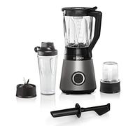 Bosch Serie 4 MMB6177S blender 1,5 L Mélangeur de table 1200 W Noir, Argent