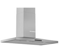 Bosch Serie 4 Slim Pyramid Chimney Hood 90cm - Brushed Steel (DWQ96DM50B)