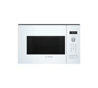 Bosch Serie 6 BFL524MW0, Built-in, Grill microwave, 20 L, 800 W, Rotary, Touch, White