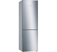 Bosch Serie 6 KGE36AICA fridge-freezer Freestanding Stainless steel 302 L A+++