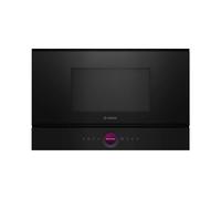 Bosch Serie 8 BFL7221B1B microwave Black Grill microwave Built-in 21 L 900 W
