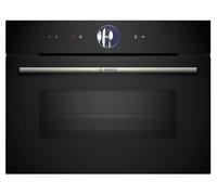 Bosch Serie 8 Compact Electric Single Oven - Black