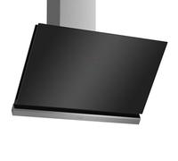 Bosch Serie 8 DWK98PR60B cooker hood Wall-mounted Black, Stainless steel 837.4 m³/h