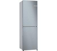 Bosch Series 2 255 L 50/50 Freestanding Fridge Freezer Stainless Steel