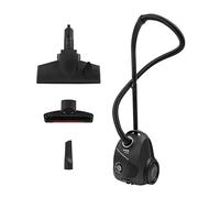 Bosch Series 2 Bagged Cylinder Vacuum Cleaner, BGBS2BA1GB, Black | With Washable Filter, Suitable for HardFloors, Carpets & Car, Compact & Lightweight, 600W, 1.3L