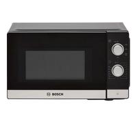 Bosch Series 2 FFL020MS2B 20 Litre 26cm High, Freestanding Small Standard Microwave Oven - Black / Stainless Steel