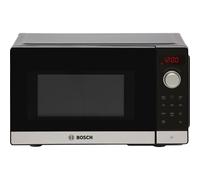 Bosch Series 2 FFL023MS2B 20 Litre 26cm High, Freestanding Small Standard Microwave Oven - Black / Stainless Steel