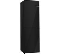 Bosch Series 2 KGN27NBEAG 182cm 50/50 Frost Free Fridge Freezer - Black - E Rated, Black