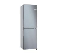 Bosch Serie 2 KGN27NLEAG fridge-freezer Freestanding 255 L E Stainless steel