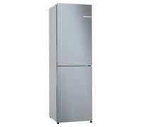 Bosch Serie 2 KGN27NLEAG fridge-freezer Freestanding 255 L E Stainless steel