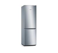 Bosch Serie 2 KGN33NLEBG fridge-freezer Freestanding 282 L E Stainless steel
