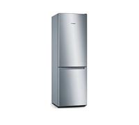 Bosch Serie 2 KGN33NLEBG fridge-freezer Freestanding 282 L E Stainless steel