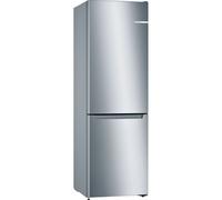 Bosch Serie 2 KGN33NLEBG fridge-freezer Freestanding 282 L E Stainless steel
