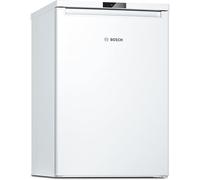 BOSCH, Series 2, KTR15NWEAG, Undercounter Fridge, MultiBox, LED light, 3 glass shelves, 3 door shelves, Integrated horizontal handle, door alarm, SuperCooling in White