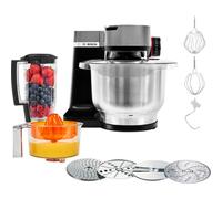 Bosch Serie 2 MUMS2VM40G food processor 900 W 3.8 L Black, Stainless steel