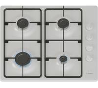 BOSCH Series 2 PBP6B2K60 60 cm Gas Hob - White, White