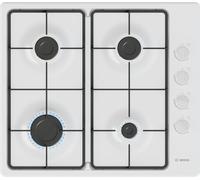 Bosch PBP6B2K60 60cm Series 2 4 Burner Gas Hob - WHITE