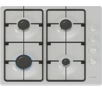 Bosch, Series 2, PBP6B2K60, 60cm Gas Hob with 4 burners, 2 Cast iron finish supports, new standard sword dials, Side control