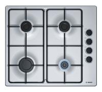 Bosch Series 2 PBP6B5B80 58cm Gas Hob - Stainless Steel