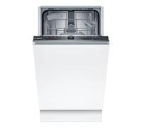 Bosch Series 2 SPV2HKX42G Wifi Connected Fully Integrated Slimline Dishwasher - Black Control Panel with Fixed Door Hinge Kit