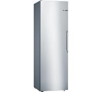 Bosch Home & Kitchen Appliances KSV36VLEP Serie 4 Freestanding Fridge with SuperCooling Function, LED Lights, EasyAccess Shelf, FreshSense sensors, 186 x 60 cm, Inox-look