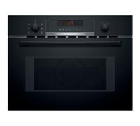 Bosch Series 4 44L Combi Microwave 900W, HotAir & AutoPilot 15, Black