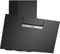 Bosch Series 4 80Cm Wall Mounted Cooker Hood, Smart Hood Automatic, Ecosilence Drive, Black, A Rated
