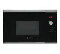 Bosch Serie 4 BFL523MS0B microwave Black, Stainless steel Solo microwave Built-in 20 L 800 W