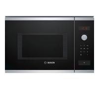Bosch Serie 4 BFL553MS0B microwave Black, Stainless steel Solo microwave Built-in 25 L 900 W
