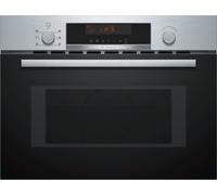 Bosch Series 4 CMA583MS0B Black/Stainless Steel Compact Built-In Combination Microwave Oven