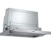 Bosch Series 4 DFS067A51B 60cm Telescopic Cooker Hood - Silver, Silver