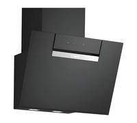 Bosch Chimney Cooker Hood DWK67FN60B Series 4 60cm Angled Glass Black