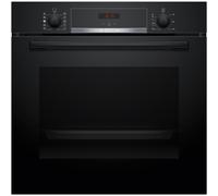 Bosch HQA534BB3B Series 4 Built In Electric Single Oven in Black 71L