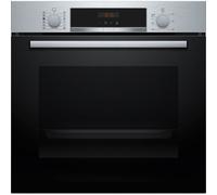 Bosch HQA574BS3B Series 4 Pyrolytic Single Oven - Stainless Steel - A Rated