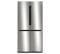 Bosch Serie 6 KFN96APEAG side-by-side refrigerator Freestanding 605 L E Stainless steel