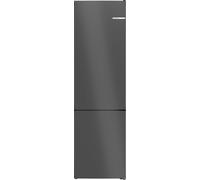 Bosch Series 4 KGN39OCAFG 203cm 60/40 Frost Free Fridge Freezer - Cast Iron - A Rated, Silver