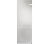 Bosch Series 4 KGN492LDFG 203cm 70/30 Frost Free Fridge Freezer - Stainless Steel Effect - D Rated, Stainless Steel
