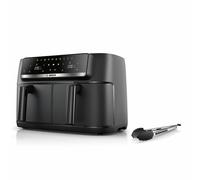 Bosch Series 4 MAFD440B7G Double Drawer 9L Air Fryer with Tongs - Black