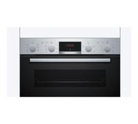 Bosch Series 4 MBA533BS3B 60cm Builtin Double Oven with 3D Hotair EcoClean