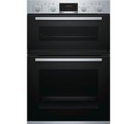 Bosch Series 4 MBS533BS0B Built-In Electric Double Oven - Stainless S MBS533BS0B