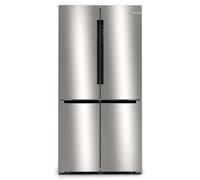 Bosch Serie 4 KFN96VPEAG side-by-side refrigerator Freestanding 605 L E Stainless steel